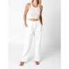Women's Arwen Pleated Pants - OLIVACEOUS - 4 of 4