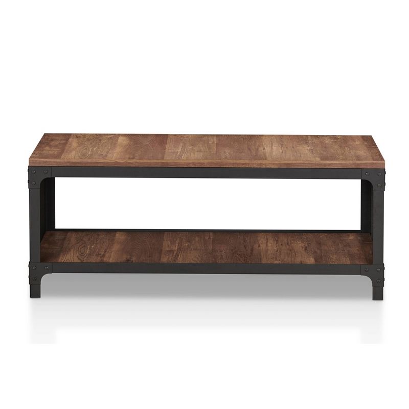 Yamasaki Storage Entryway Bench Reclaimed Oak - HOMES: Inside + Out, 4 of 10