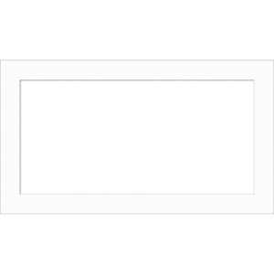 Amanti Art Basic Black Narrow Framed Dry Erase Magnetic Board - 1 of 4