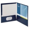 Business Source Two Pocket Folder Ltr 2-Pkts 100 Shts 25/BX NY 44430 - 2 of 2