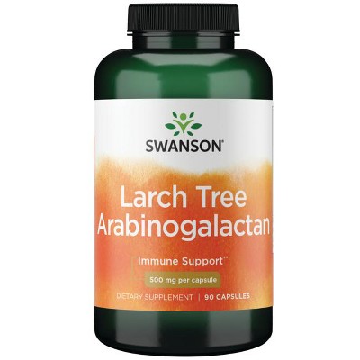 Swanson Larch Tree Arabinogalactan 500 mg 90 Caps.