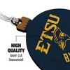 ETSU Buccaneers Wood Christmas Tree Holiday Ornament - 3 of 4
