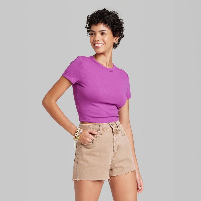 Women's Short Sleeve T-Shirt - Wild Fable™, 3 of 11