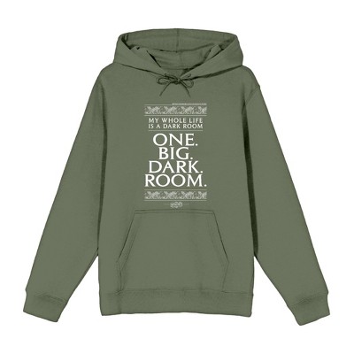 Beetlejuice My Whole Life Is A Dark Room Adult Long Sleeve Hoodie
