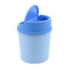 New View Vanity Mini Trash Can Blue - 2 of 3