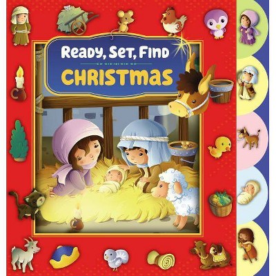 Ready, Set, Find Christmas - by  Zondervan (Board Book)