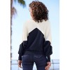 Women's Color Block Ribbed Knit Sweater - LASCANA - 3 of 4