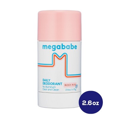Megababe Rosy Pits Daily Deodorant - 2.6oz