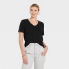Women's Short Sleeve V-Neck 2pk Bundle T-Shirt - Universal Thread™ - image 2 of 3