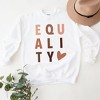 Simply Sage Market Women's Graphic Sweatshirt Equality Heart - 3 of 3