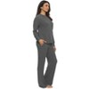Serena Crew Neck Top & Pant Lounge Set - 3 of 3