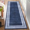 Machine Washable Runner Rugs 2x6 Modern Geometric Hallway Rugs with Non-Slip Backing Low Pile Indoor Carpet for Entrance Kitchen Bedroom - 4 of 4
