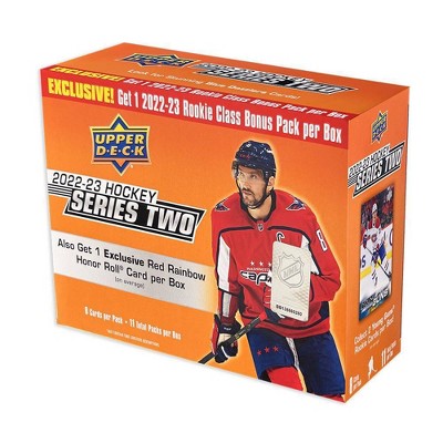 2023-24 Upper Deck NHL Series One Hockey Trading Card Mega Box