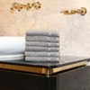Linum Home Textiles 100% Turkish Cotton Denzi Washcloths (Set of 6) - 3 of 4