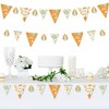 Big Dot of Happiness Little Pumpkin - DIY Fall Birthday Party or Baby Shower Pennant Garland Decoration - Triangle Banner - 30 Pieces - 2 of 4
