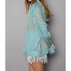 Women's Balloon Sleeve Cut Sew Sweater Knit Top - POL - 2 of 4