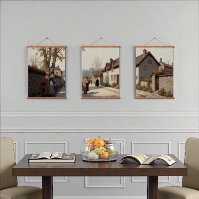 Floral Canvas Wall Art with Strong Artistic and Visual Aesthetics,3 - Pieces