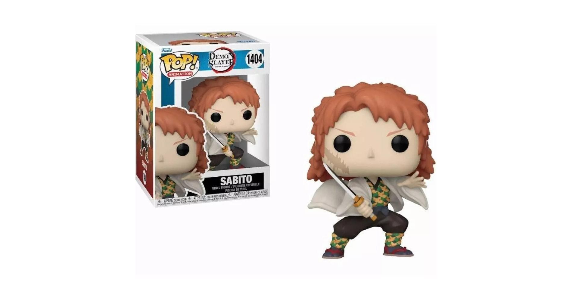 Funko Pop! Animation: Demon Slayer - Sabito - Vinyl Figure #1404 #72131