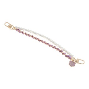 Unique Bargains Durable Camellia Faux Pearl Bag Extender Chain 1 Pc - 1 of 4