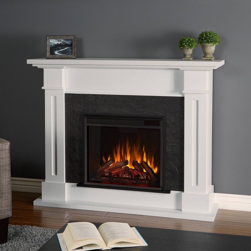 Real Flame Kipling Electric Fireplace White, 3 of 13