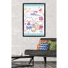 Trends International Mimi & Neko - Beach Framed Wall Poster Prints - 2 of 4