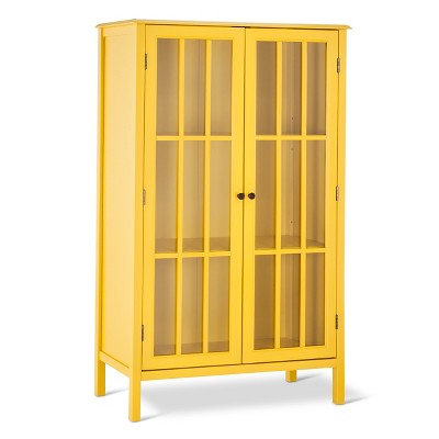 Windham Library Storage Cabinet Yellow Threshold Target