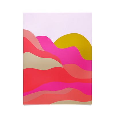 SunshineCanteen Adelaida Mountain Sunset Poster- 18" x 24" - Society6