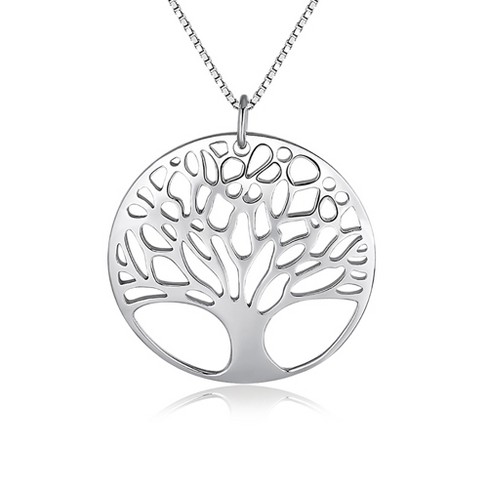 Tree of Life Necklace for Women Sterling Silver Family Tree Pendant for Mom or Grandma Ginger Lyne - image 1 of 4