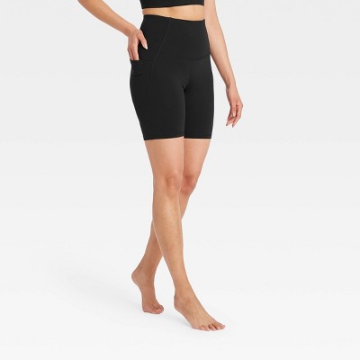 target black biker shorts