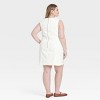Women's Denim Mini Dress - Universal Thread™ White Wash - 2 of 3