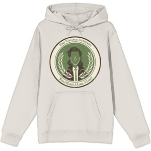 The Variance Authority Green Graphic Men's Packaged Hoodie  in Sand - 1 of 2