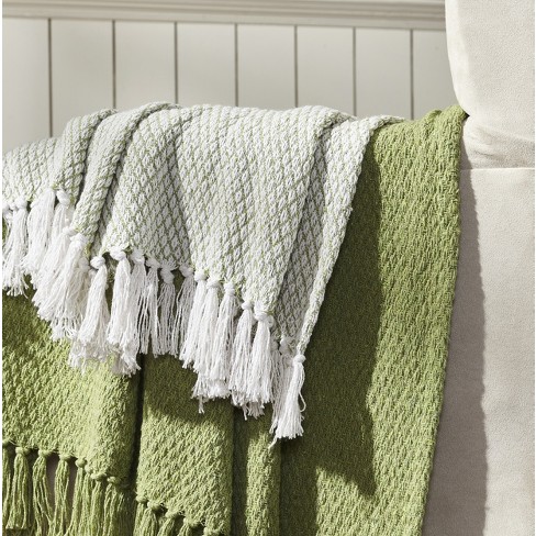 Target green throw discount blanket