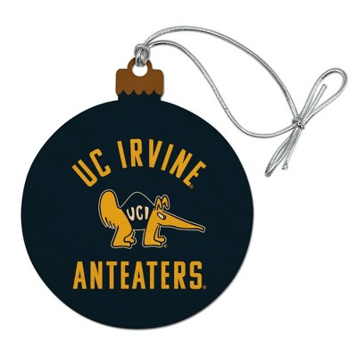 UC Irvine Anteaters Logo Wood Christmas Tree Holiday Ornament