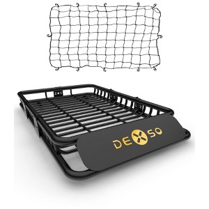 Universal Roof Rack Basket, 200 Lbs Capacity Rooftop Cargo Carrier Basket - 1 of 4