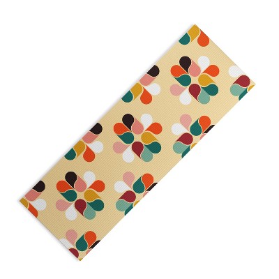 Showmemars Retro geometry pattern no2 (6mm) 24" x 70" Yoga Mat - Society6