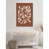 Kate & Laurel All Things Decor 23"x33" Sylvie HB Bird Branch Wreath Framed Canvas Wall Art by Hannah Beisang - 4 of 4