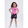 Disney Disney Junior Ribbed T-Shirt and French Terry Shorts Outfit Set - 2 of 4