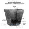 Novelty Ella Artstone Self-Watering Square Planter - 4 of 4