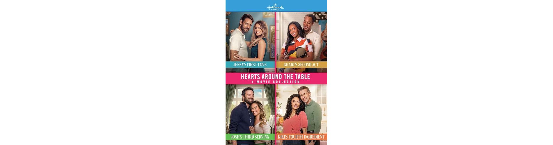 Hearts Around the Table 4-Movie Collection: Jenna's First Love… (DVD)(2025)