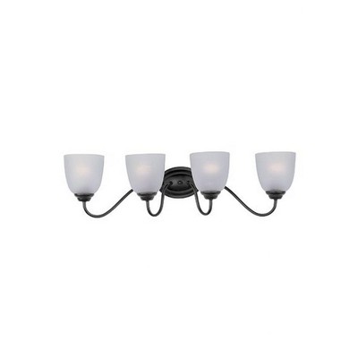 Maxim Lighting Stefan 4 - Light Vanity in  Black