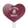 Bellarmine University Knights Logo Heart Love Cupcake Picks Toppers Decoration Set of 6 - 2 of 4