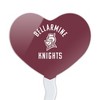 Bellarmine University Knights Logo Heart Love Cupcake Picks Toppers Decoration Set of 6 - image 2 of 4