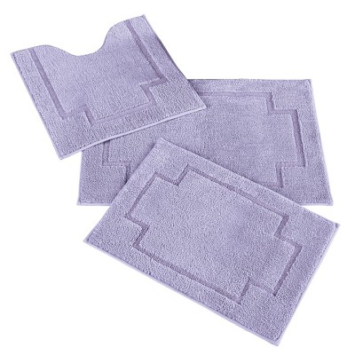 Collections Etc Serene 3pc Bath Rug Set : Target