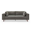 MINIMORE Modern Style 85''W Lassie 3Seater Square Arm Sofa - 4 of 4