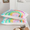 Acoinel 3 Pcs Rainbow Lightwight Ultra Soft Comforter Set with 2 Pillowcases - 4 of 4