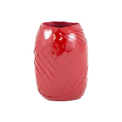 JAM Paper Curling Ribbon 3/8 Inch Wide x 66 Feet per Ribbon Egg Red 12/Pack (40329792b)