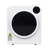 BestParts 1300W Electric Portable Clothes Dryer, 13.2 lbs Capacity, Stainless Steel Tub, LED Display, Multiple Drying Modes, White - 2 of 4