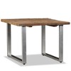 vidaXL Coffee Table Multicolour Solid Reclaimed Wood and Wrought Iron - 2 of 4