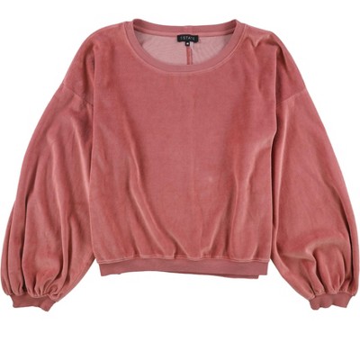 1.STATE Womens Velvet Sweatshirt