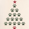 C&F Home 18" x 18" Christmas Tree Paws Embroidered Throw Pillow - 2 of 4